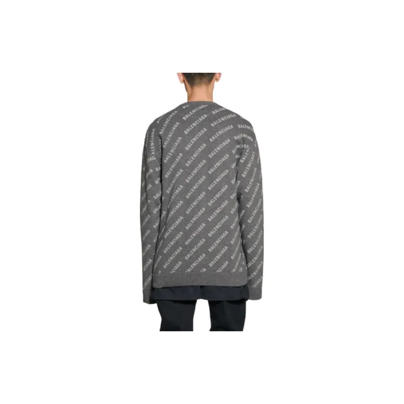 Balenciaga SS23 Sweater Men's Gray-3