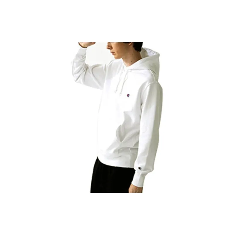 Champion Sweatshirt Japan Version Unisex White-5