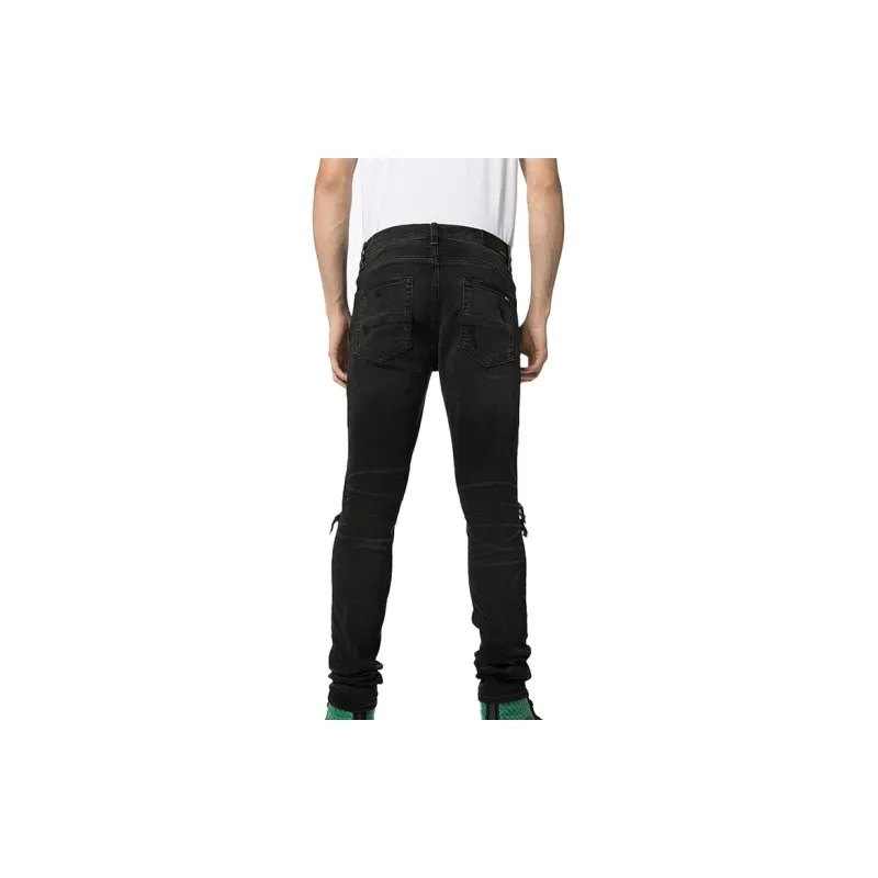 AMIRI MX1 Skinny Fit Vintage Tee Animation Jean-3