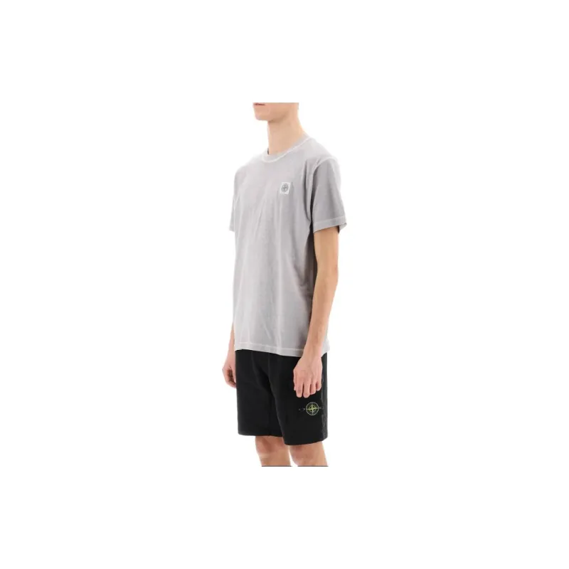STONE ISLAND Compass Patch Crewneck T Shirt-4