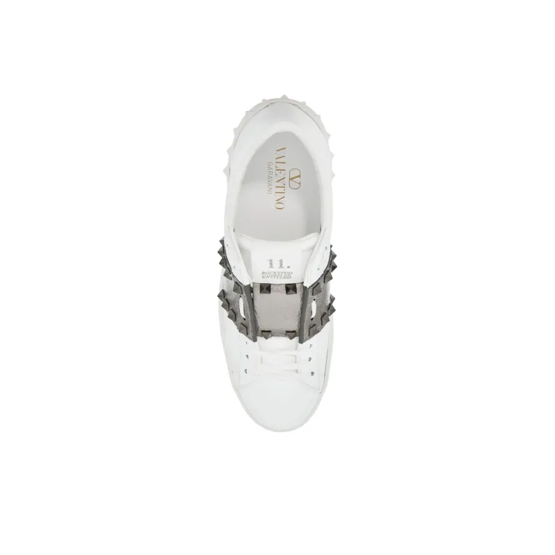 Valentino Garavani Rockstud Untitled Lace-Up Sneakers Women's-3