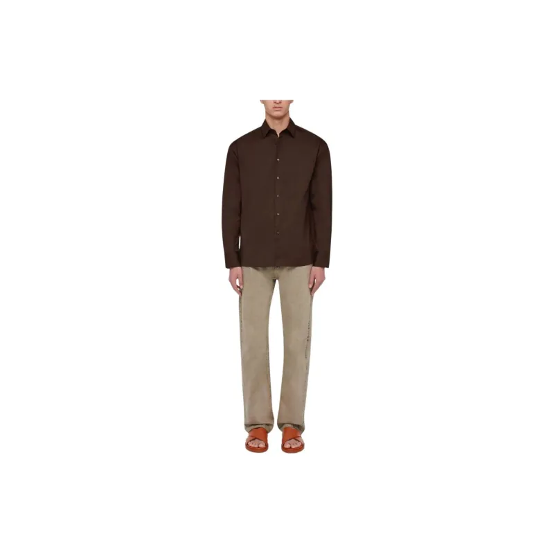 Ferragamo Cotton Long Sleeved Shirt-1