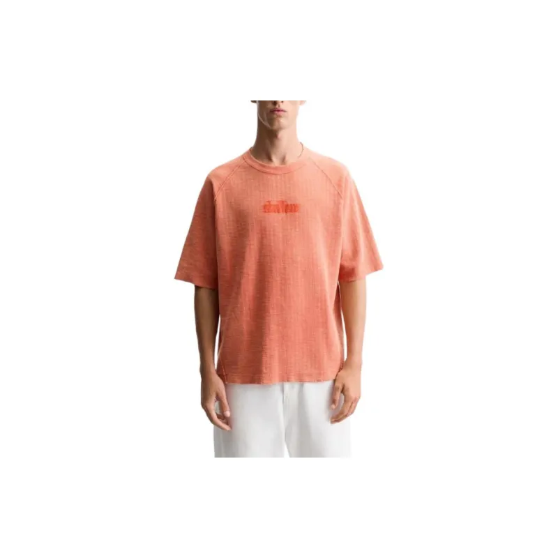 ZARA T-Shirts Men Orange-3