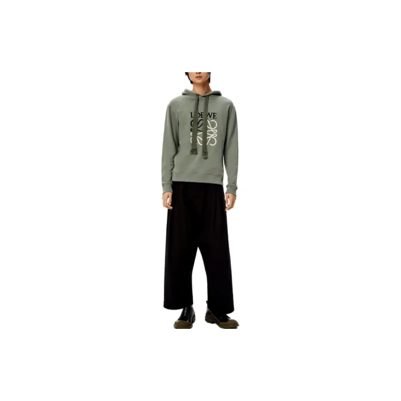 LOEWE Sweatshirts Men Green-1