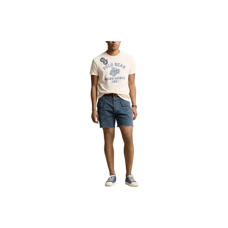 Polo Ralph Lauren SS24 T Shirt Men's Washable White-1