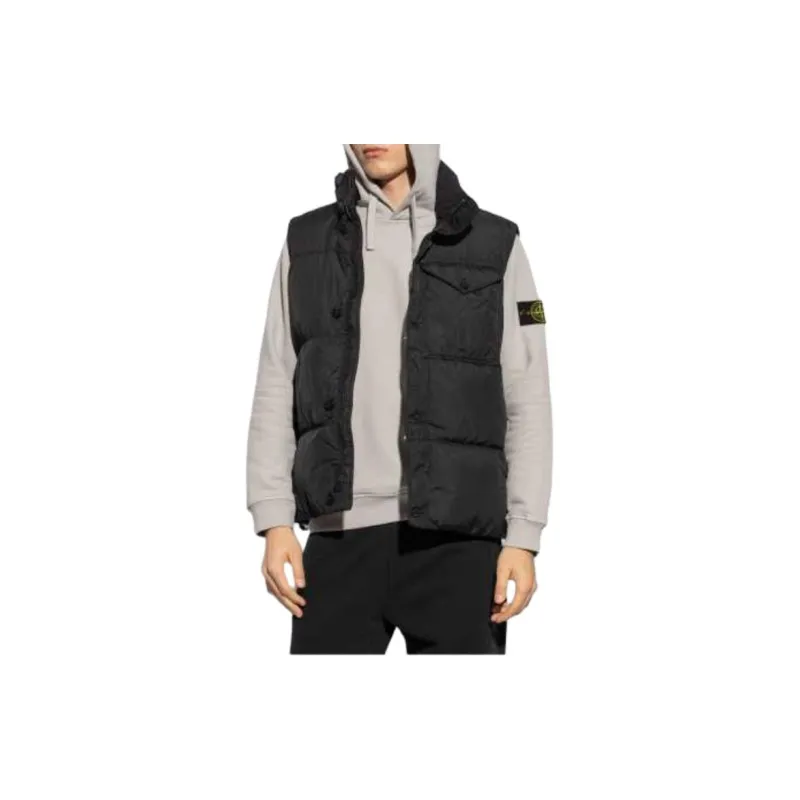 STONE ISLAND Compass Padded Gilet-1