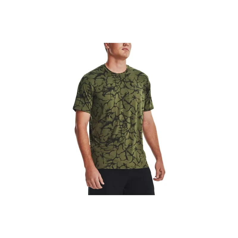 Under Armour Rush T Shirts Men Green-2