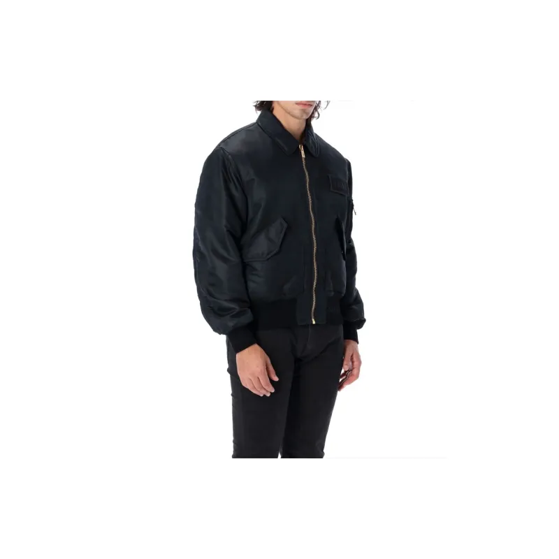 VERSACE Zip Up Bomber Jacket-6
