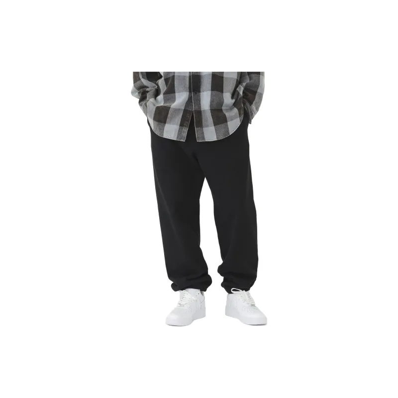 Beams Knitted Sports Pants Men's-7