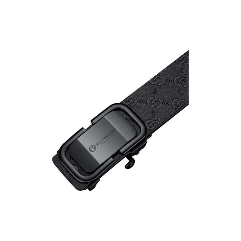 AUGTARLION Split Cow Leather Leather Belts Men's Width  3.5cm-1