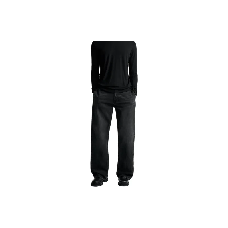 ZARA Jeans Men Dark Gray-2