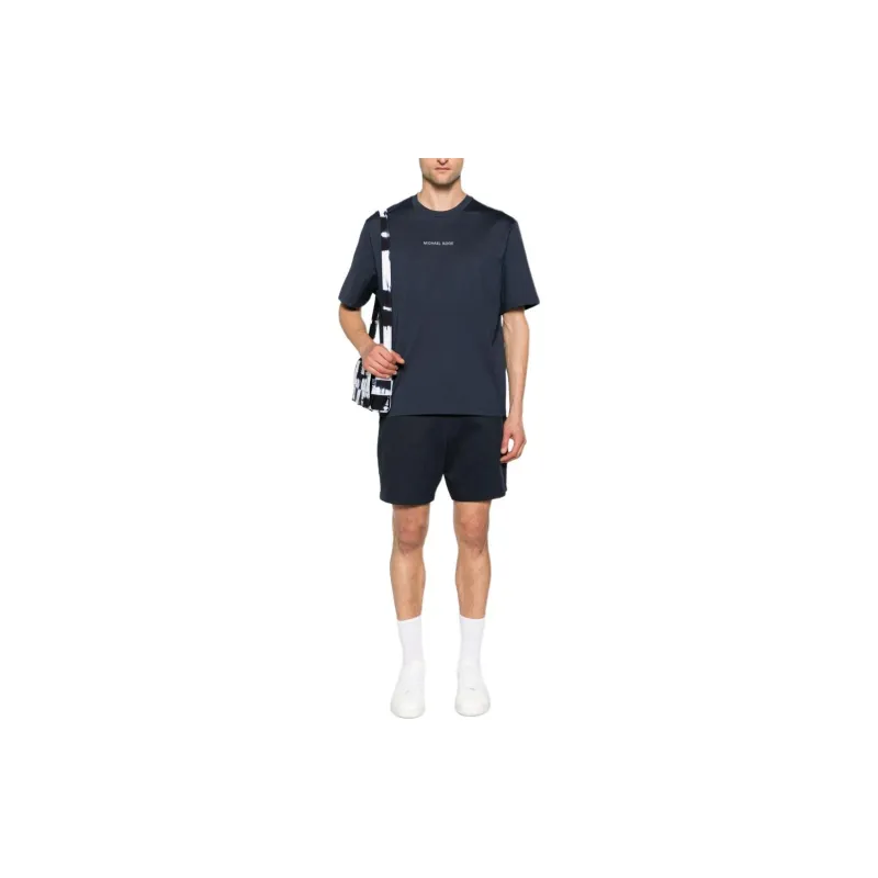 MICHAEL KORS Logo Embroidered Drawstring Shorts-1