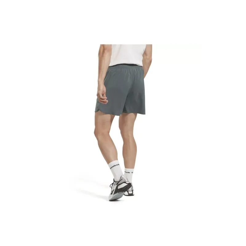Reebok TRAIN WOVEN GRAPHIC SHORT Sports Shorts Men's Green-3