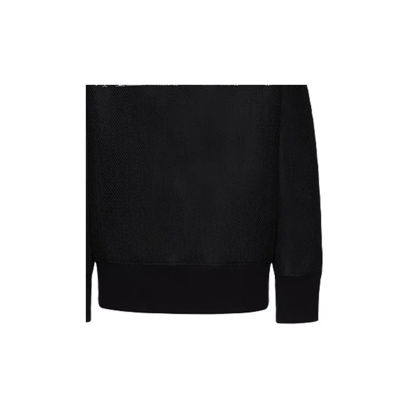 Valentino Mesh Logo Printed Sweatshirt-5