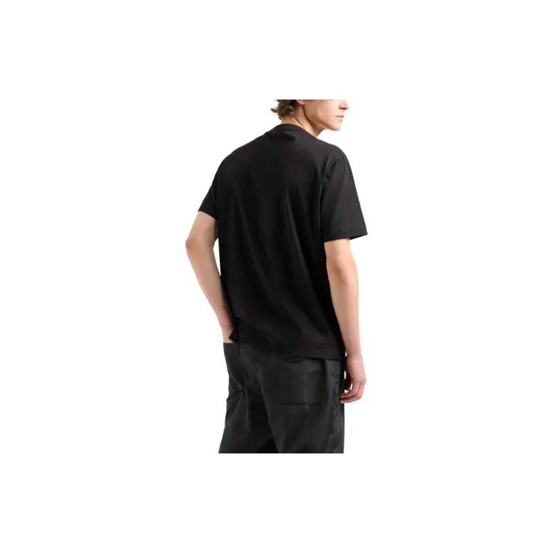ARMANI EXCHANGE Logo embroidered T shirt-2