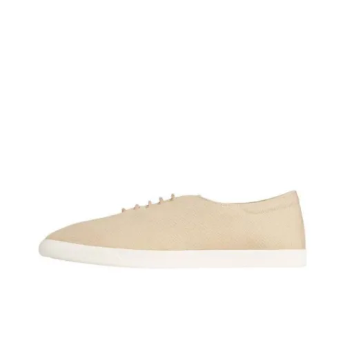 THE ROW Skateboard Shoes Women's Low-Top Beige