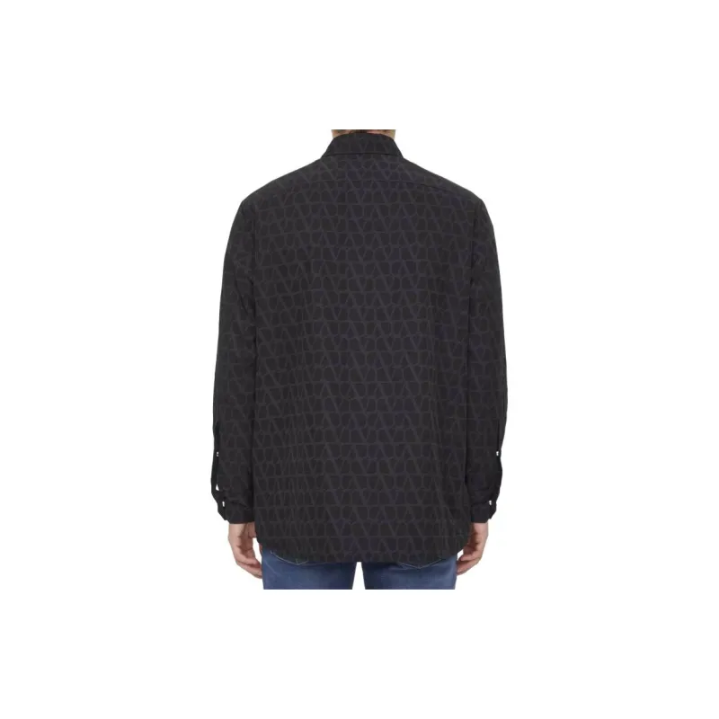 Valentino Toile Iconographe Long Sleeved Shirt Jacket-3