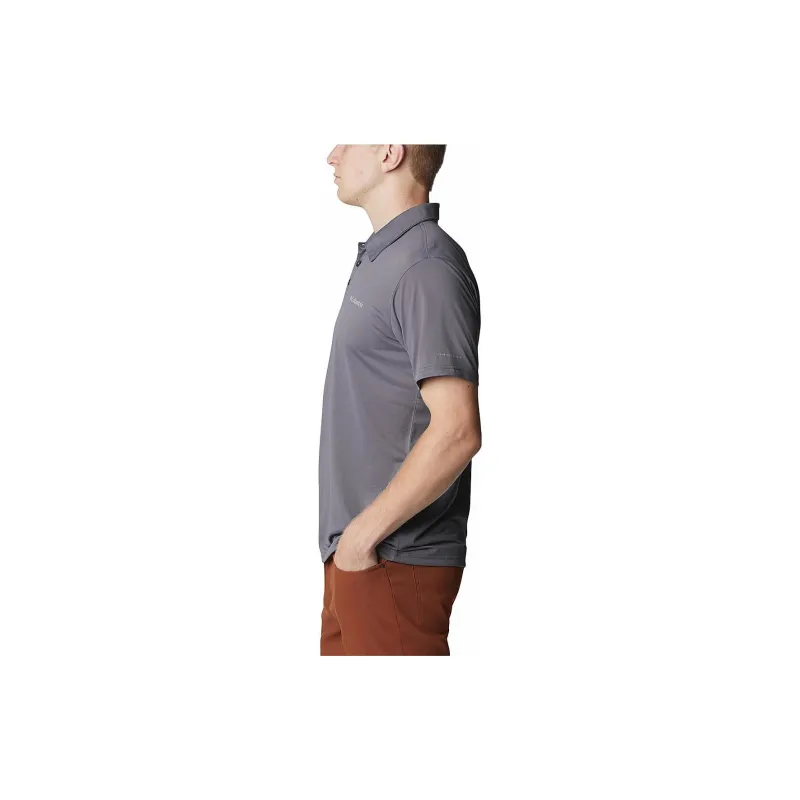 Columbia Hike Polo Shirt Men's Gray-3