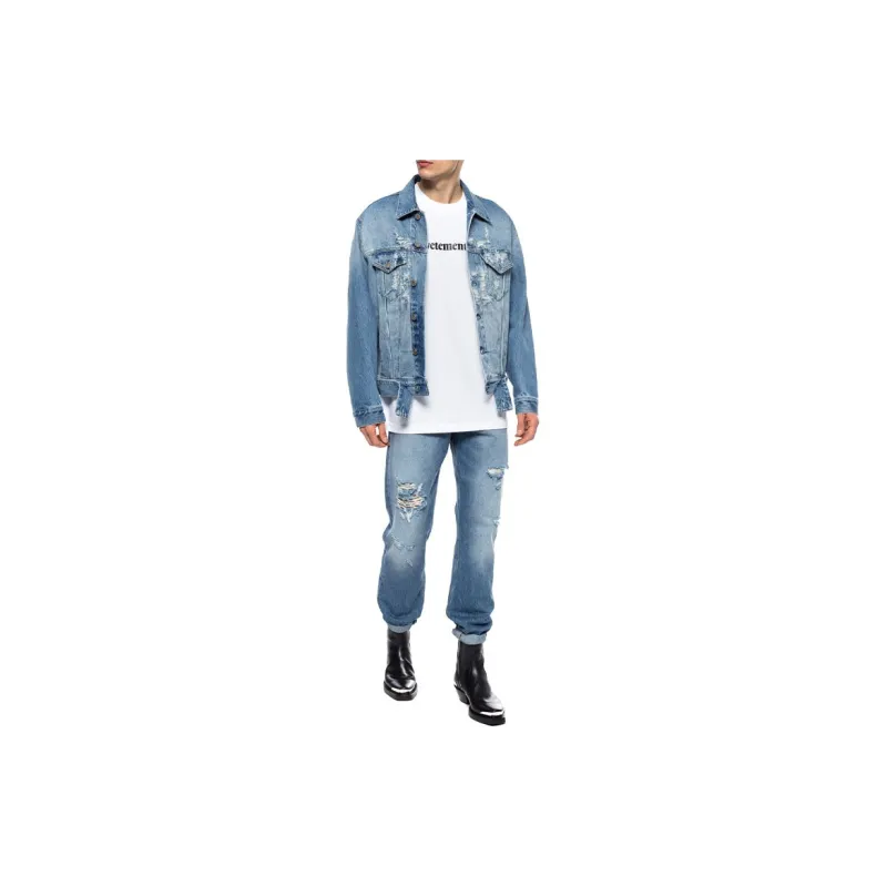 Vetements T-Shirts Men White-1