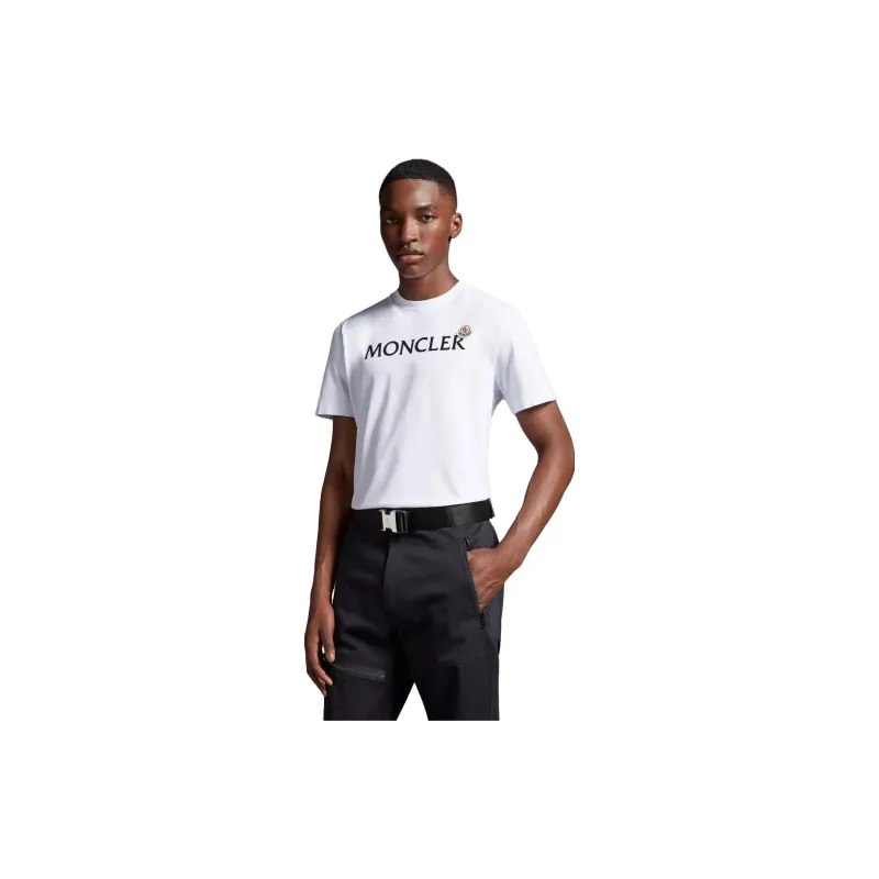 Moncler Logo print T shirt-4