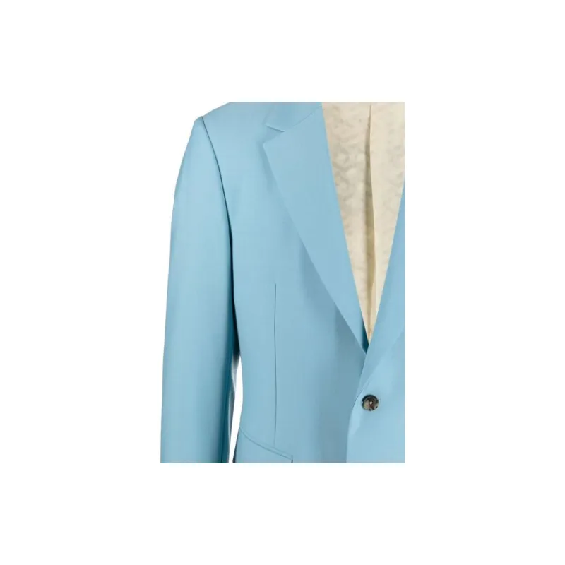 VERSACE Seashell Baroque Single breasted Blazer-5