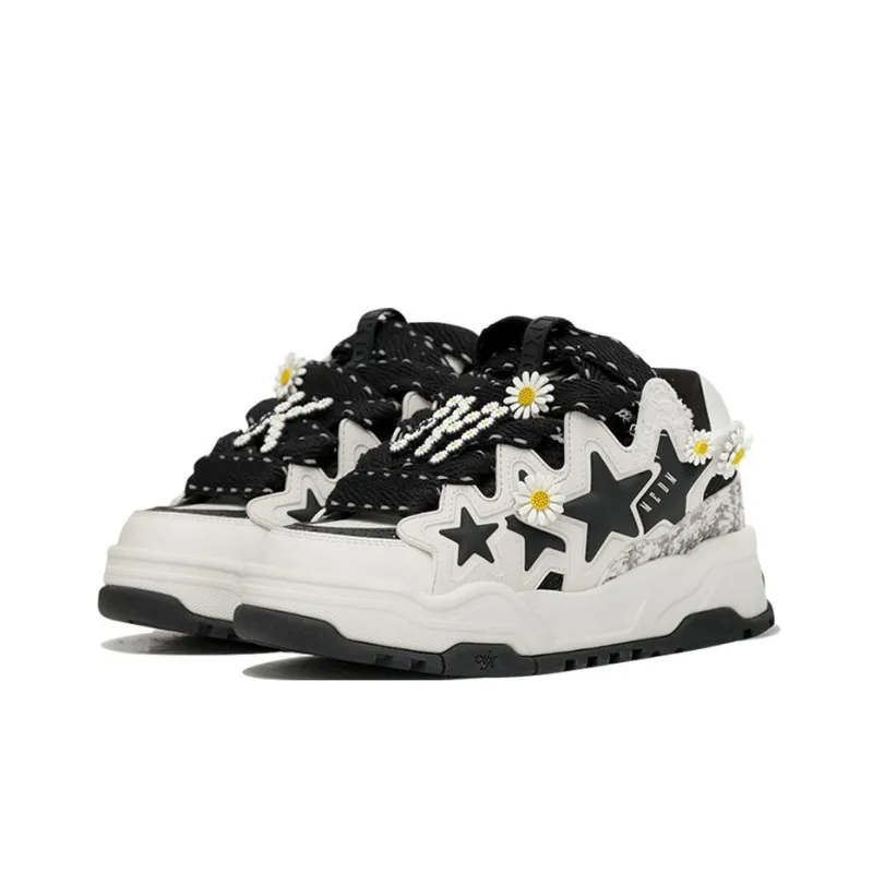 KAALIXTO X Metaidaisy Skateboarding Low 'White Black'-2