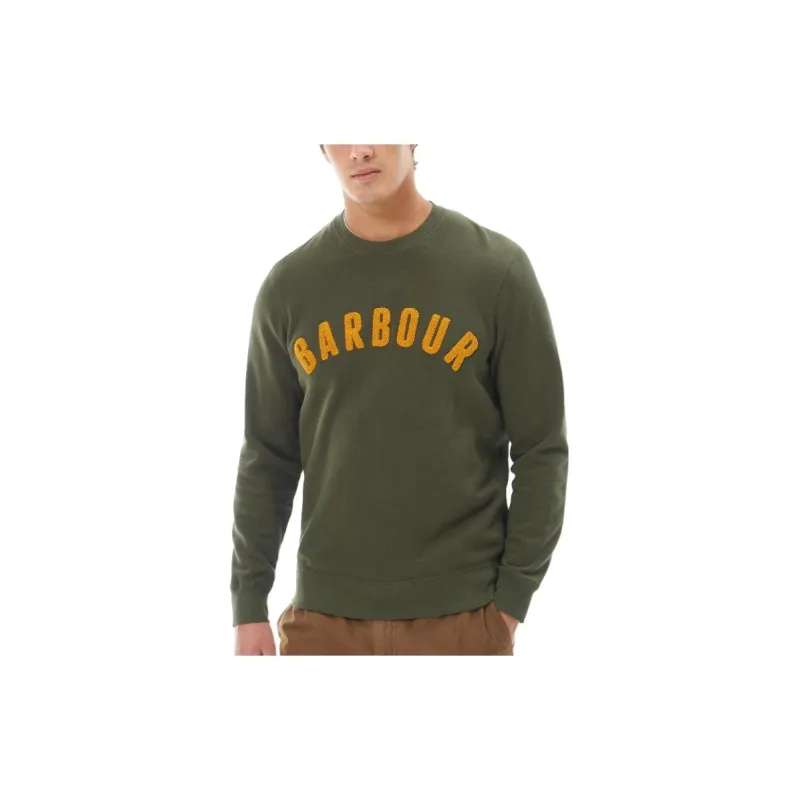 BARBOUR Sweatshirts Men Green-2
