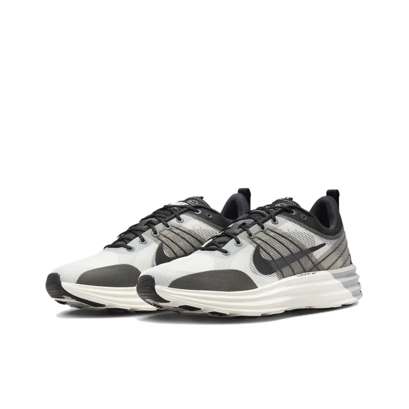 Nike Lunar Roam Durable Breathable Low Top Casual Shoes Men's White-2