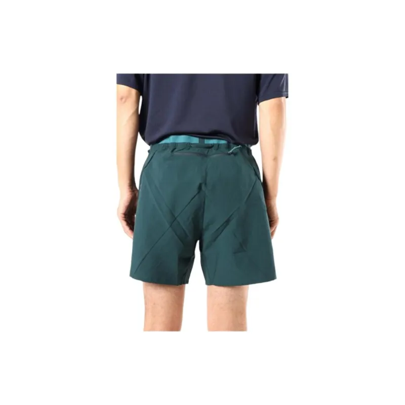 SALOMON CROSS 5'' Casual Shorts Men's Green-6