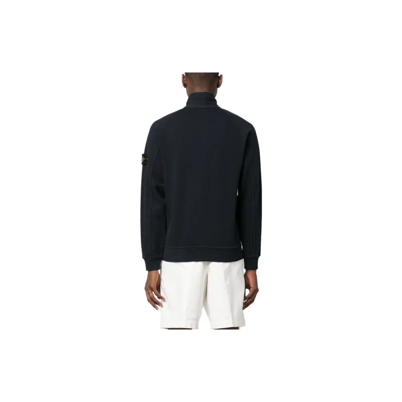 STONE ISLAND Compass Patch Zipped Sweatshirt-2