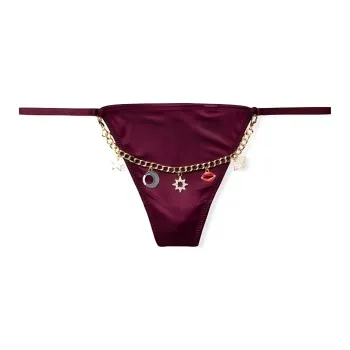 Victoria's Secret Underpants Women's 1 Pack Burgundy