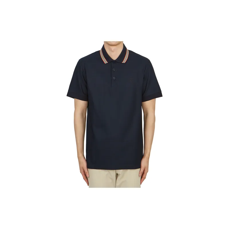 Burberry SS24 Polo Shirt Men's Navy-3