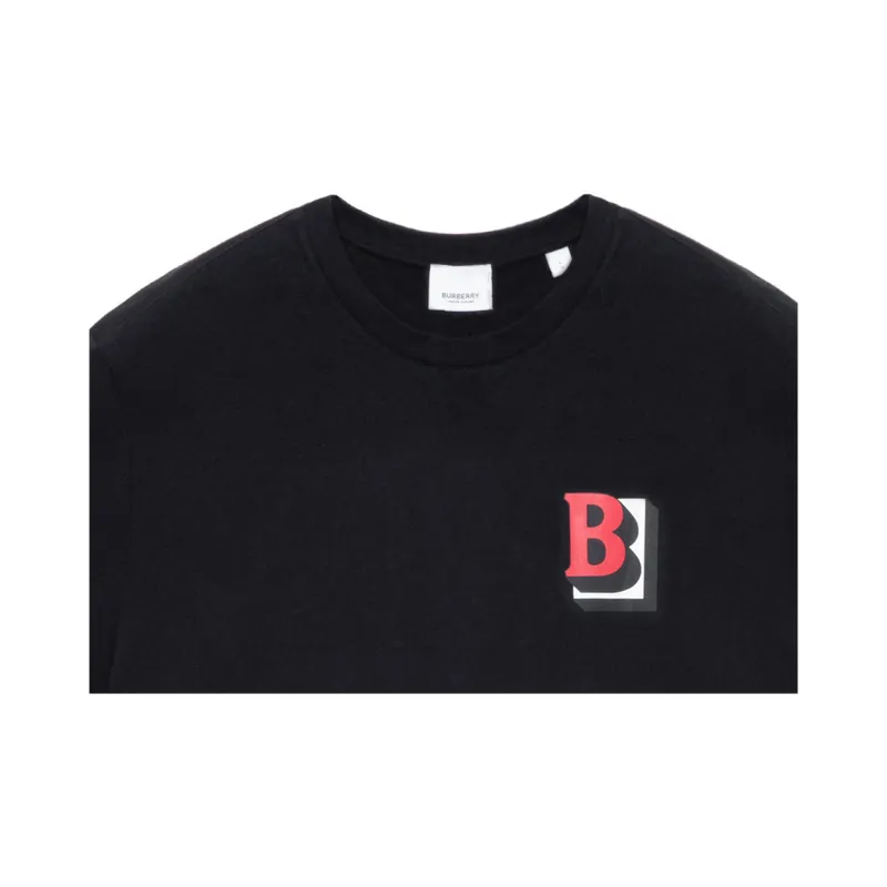 Burberry B Logo Tee-6