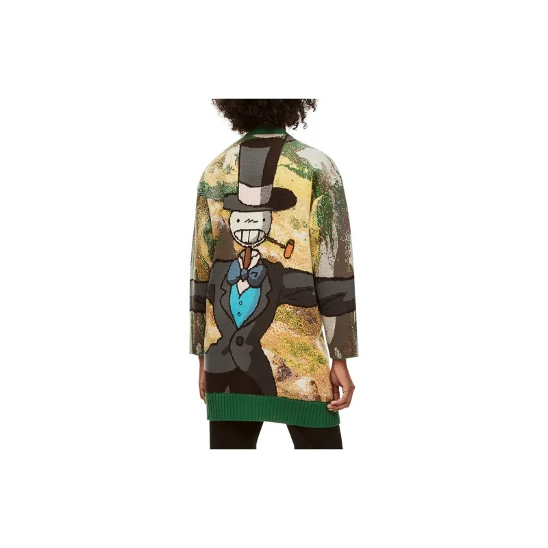 LOEWE SS23 Sweaters Unisex Green-4
