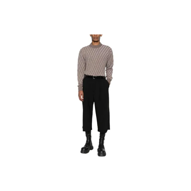 EMPORIO ARMANI Sweaters Men Light Brown-3