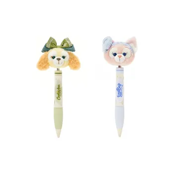 Disney 2024 Spring Duffy And Friends Collection LinaBell CookieAnn Floral Ballpoint Pen Set IP Merch