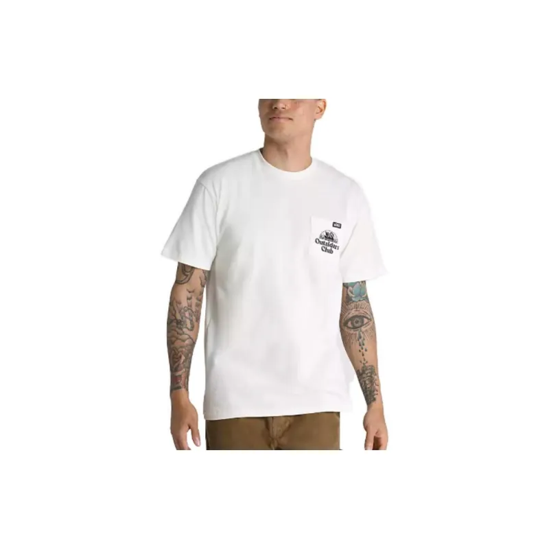 Vans OUTSIDERS CLUB T-Shirts Unisex White-5