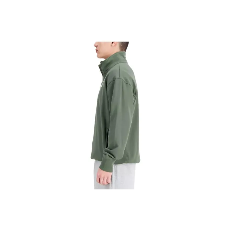 New Balance Athletics Remastered Sweatshirt Men's Dark Olive Green-3