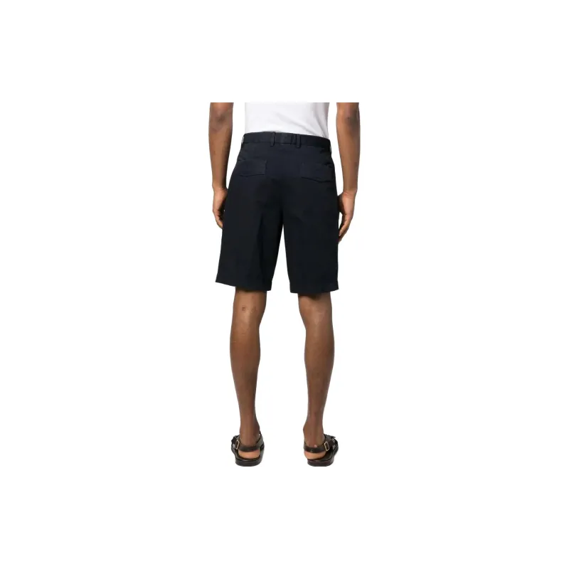 Zegna Summer Cotton linen Chino Shorts-2