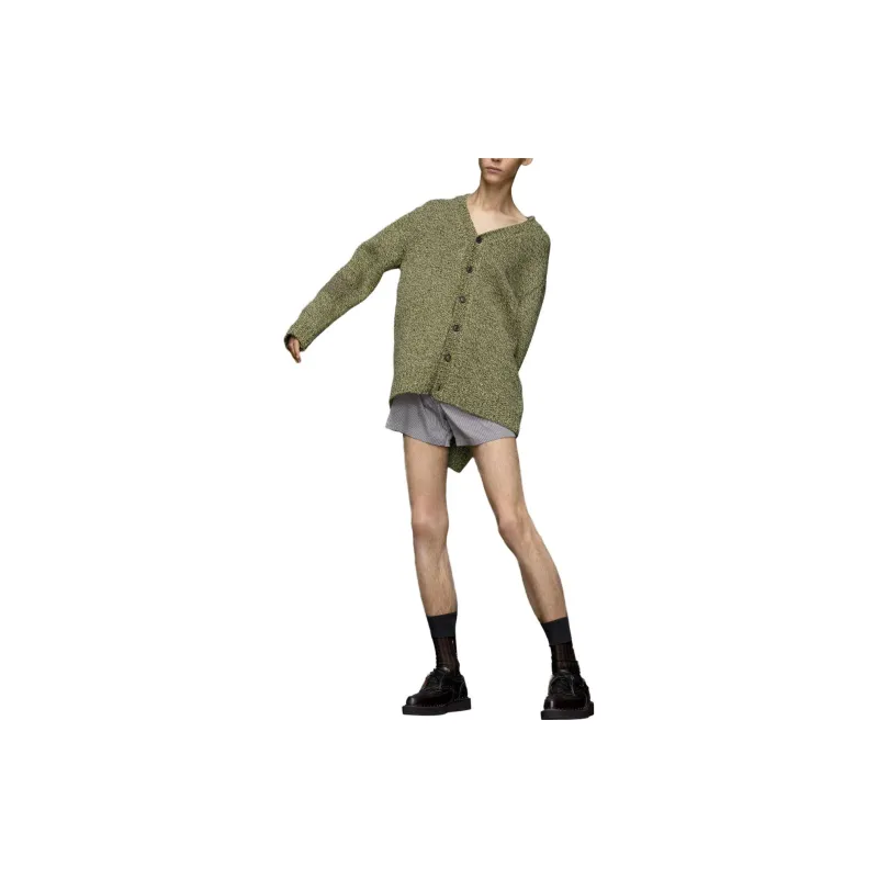 Maison Margiela Mélange effect Wool Cardigan-3
