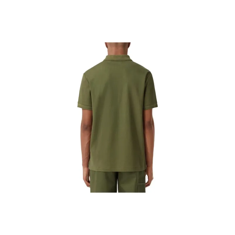 Burberry Check Trim Polo Shirt-4