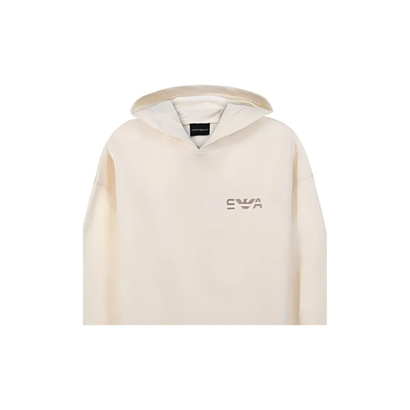 EMPORIO ARMANI EA Sweatshirts Men Vanilla White-3