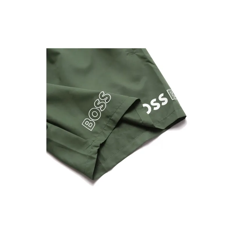 Boss Dolphin Logo print Swim Shorts-5