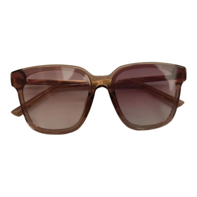 BONNIECLYDE Square Sunglasses Unisex Brown-0