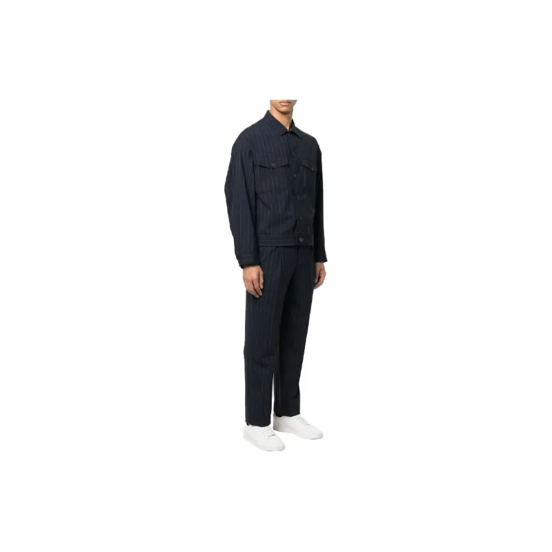 AMANI Business Suit Men's Set Black+Black-3