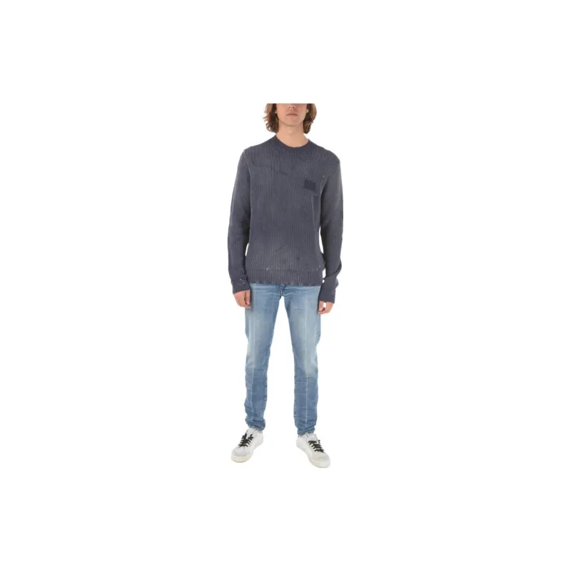 DIESEL Sweaters Men Gray-2