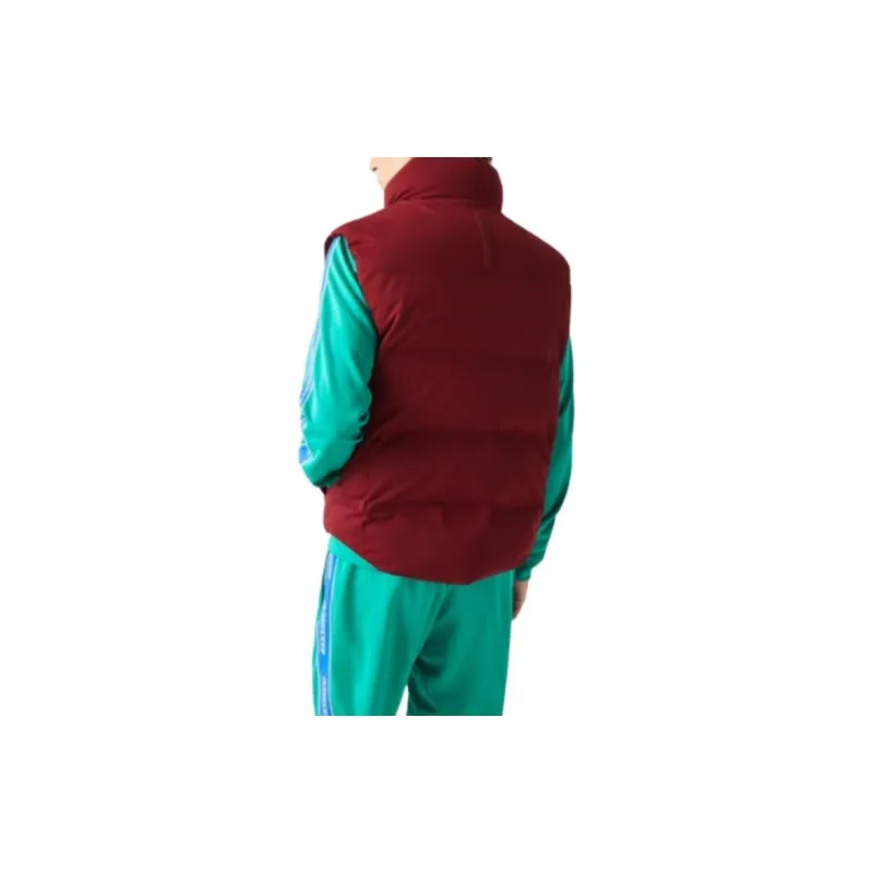 LACOSTE Vest Men's Bordeaux Color-3