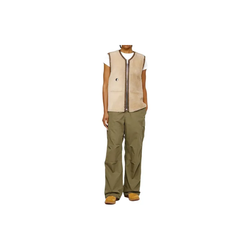 Stussy X Our Legacy Work Shop Reversible Shearling Vest-7