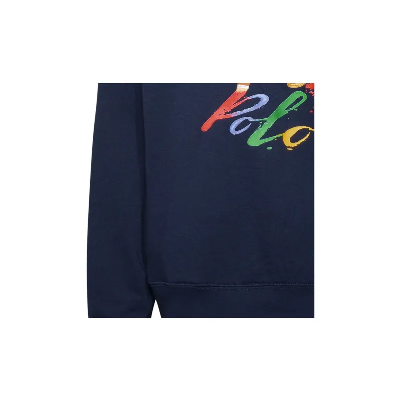Polo Ralph Lauren Bear Printed Drawstring Hoodie-7