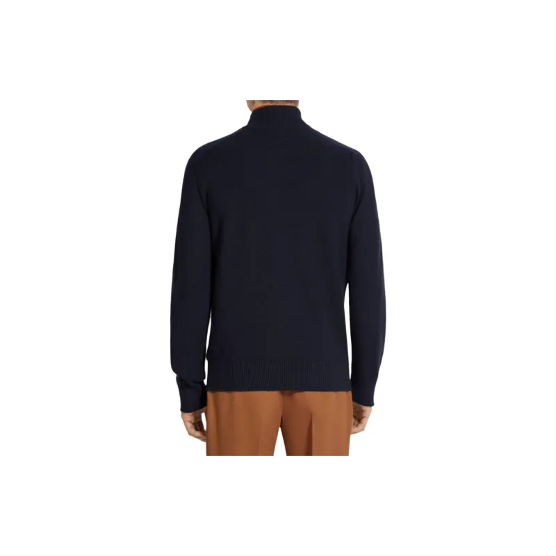 Ermenegildo Zegna Full Zip Ribbed Knit Cardigan-2